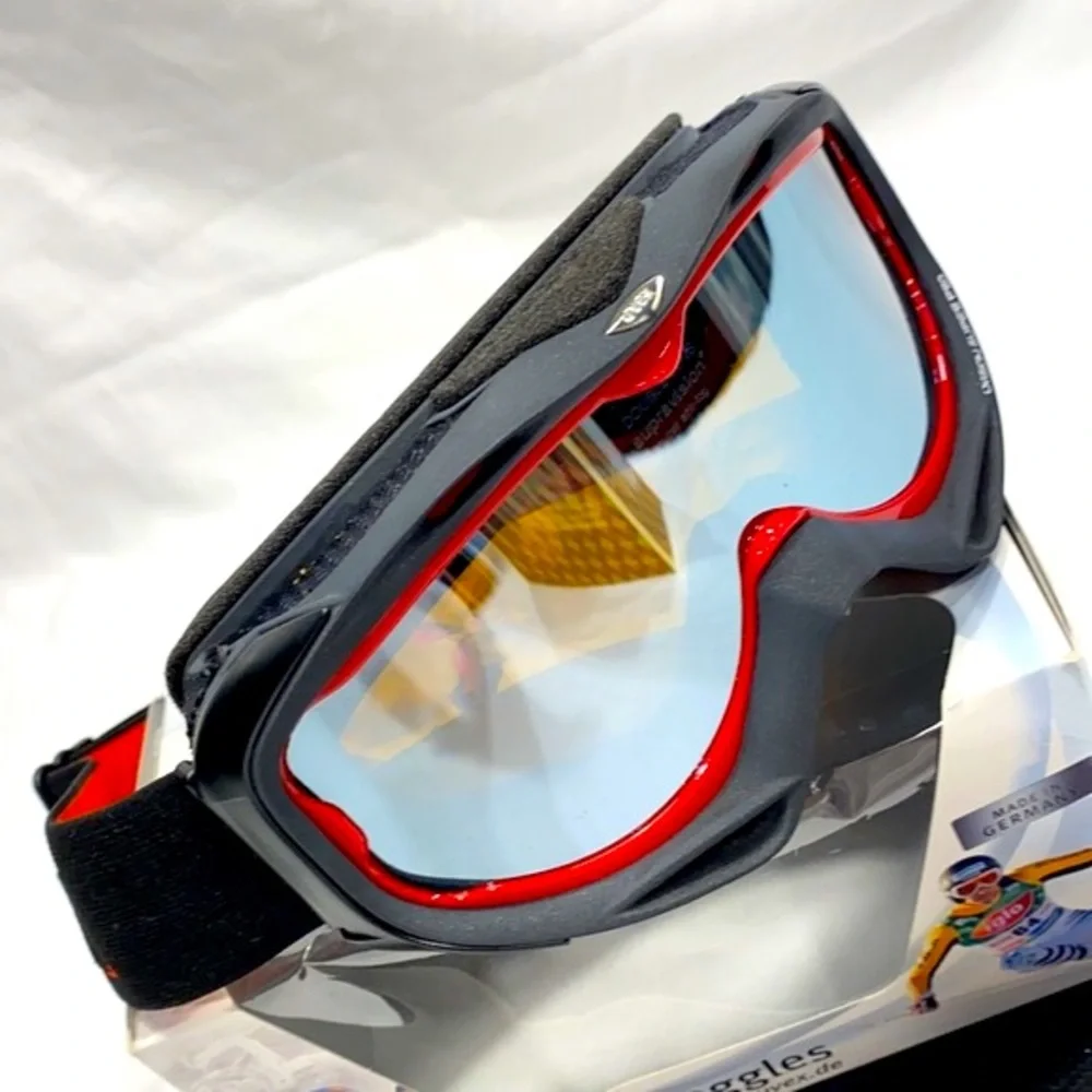 UVEX Uvision Super Pro Lite Mirror Silver Black Matt Goggles